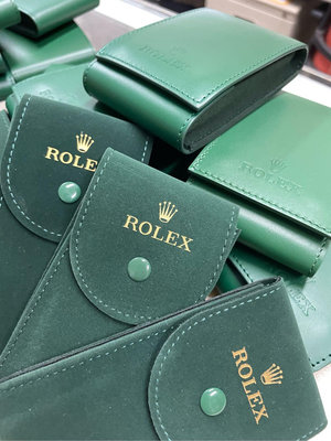 Rolex勞力士手錶收藏隨行袋 & Rolex手錶收藏隨行盒 (新品)