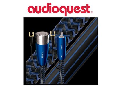 鈞釩音響~美國線聖 Audioquest Husky Subwoofer Cables超重低音線 2.0m公司貨