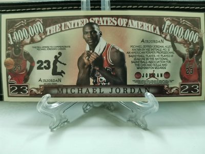 Michael Jordan & Kobe Bryant 紀念鈔票組