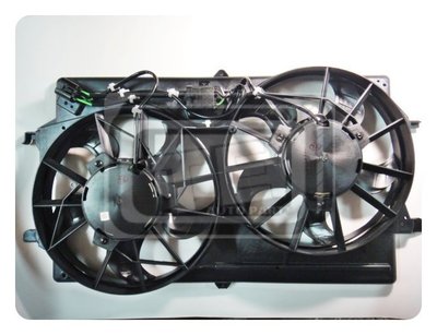 【TE汽配通】FORD 福特 FOCUS 01-03年 水扇總成 水箱風扇+冷氣風扇 含電阻 日本馬達 台製外銷件