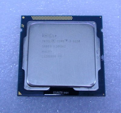 ~ 駿朋電腦 ~ Intel Core I3-3220 3.30G 雙核心 1155腳位 CPU $200