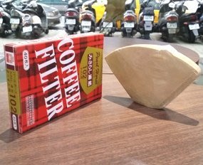 【北極海咖啡@板橋】Tiamo/Hario/寶馬牌  無漂白(雙人份，梯形)咖啡濾紙40張盒裝.