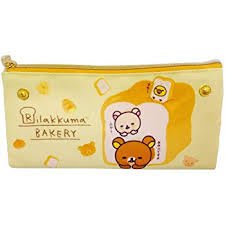 日本進口 San-X Rilakkuma 拉拉熊 懶懶熊 蜜茶熊 懶妹 牛奶妹 筆袋  兩面帆布筆袋 正版商品