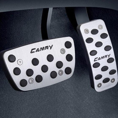 熱銷 豐田 TOYOTA 2013-2017年 CAMRY 7代 7.5代 專用 四件組 油門踏板 剎車踏板 鋁合金 安全防滑 可開發票