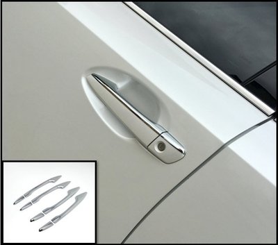 圓夢工廠 Lexus IS IS200t IS300h IS300 2013~2020 鍍鉻銀 車門門把手蓋 把手上蓋貼