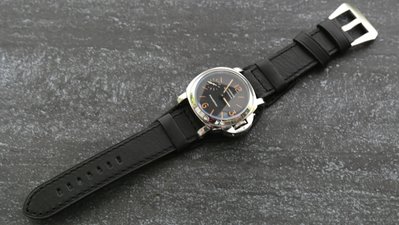 22mm真皮錶帶Banda Hamilton的新衣 bund watch strap飛行軍錶風格pan