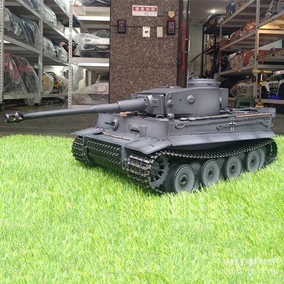 【宗剛兒童電動車】德國精品 金屬坦克 Torro 1/16  Tiger I early 虎式一號 最新炮口閃光冒煙 炮