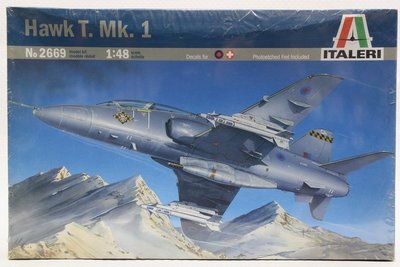 【統一模型玩具店】ITALERI《英國 單引擎.噴氣式高級教練飛機 Hawk T. Mk. 1》1:48 # 2669