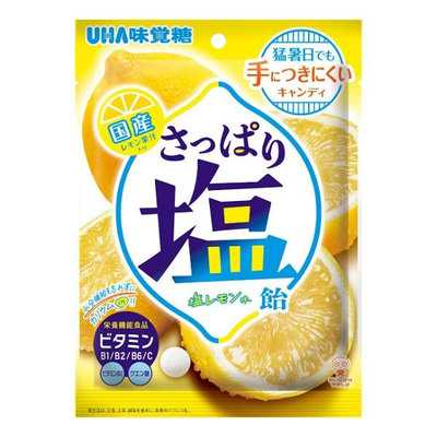 +東瀛go+  UHA 味覺糖 鹽檸檬風味糖 61g 硬糖 塩糖 鹽糖 糖球 檸檬鹽糖 鹽味補給 日本原裝 日本進口