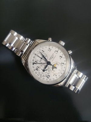 浪琴巨擘系列機械錶LONGINES 經典機械腕錶 Master腕錶  經典系列  製錶傳統 月相顯示