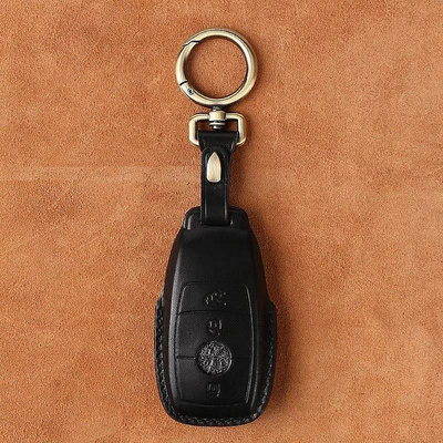 【熱賣精選】公司Benz 鑰匙皮套 賓士皮套 鑰匙皮套 鑰匙套W213 GLB GLC 賓士鑰匙 鑰匙皮套 賓士鑰匙套