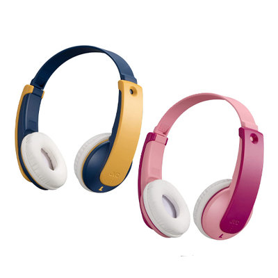 【現貨】日本 JVC 兒童 高音質 無線 輕量 耳罩式 耳機 音量限制 85dB 麥克風 兩色  HA-KD10W