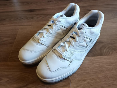 3 白色復古籃球鞋 NB550 new balance bb550pb1 US11 29cm d 全新正品公司貨