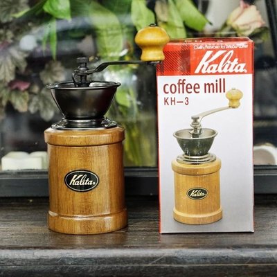 100原廠％日本KALITA手磨咖啡機手搖磨豆機磨咖啡豆手動研磨器磨豆器磨粉機 SHJ35835