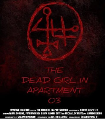 dvd 電影【3號房死去的女孩/The Dead Girl in Apartment】2022年