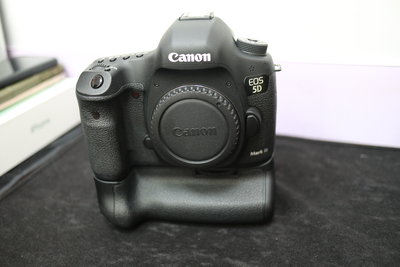 Canon EOS 5D Mark3+原廠電池手把 9.5成新 水貨 盒單齊全