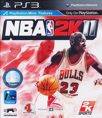 【二手遊戲】PS3 美國職業籃球賽 2011 NBA 2K11 英文版【台中恐龍電玩】