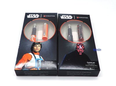 星際大戰迷的最愛 : SHEAFFER 西華 POP STAR WARS 2020 紀念版鋼筆，有三款可選。附專用盒。