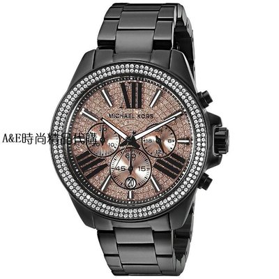 Michael Kors腕錶  MK5879大錶盤 滿鑽 三眼 石英女錶 手錶 美國代購-阿拉朵朵