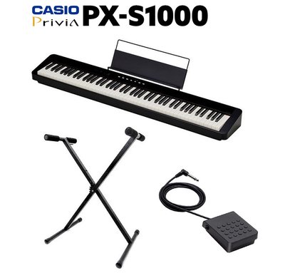 ☆陽光音樂城☆全新 CASIO 卡西歐PX-S1000 數位鋼琴 88鍵電鋼琴 (學生優惠贈行動組合) P-125