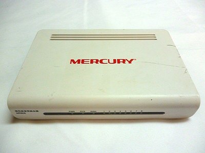 ☆寶藏點☆水星 MERCURY MR808 高性能寬帶路由器 分享器 LAN 8port 功能正常 jj129