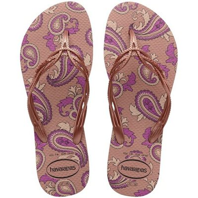 (本月特價)havaianas 哈瓦士 巴西人字拖 女款 Flash sweet royal 紫花 涼鞋 拖鞋 夾腳拖