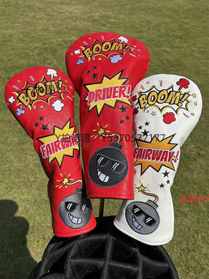 高爾夫球桿套 新款炸彈lron cover高爾夫球桿套一號木桿套球道木桿套桿頭套GOLF