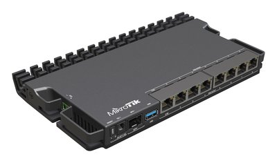 MikroTik RB5009UPr+S+IN 8埠Gigabit 工業級防火牆VPN頻寬管理路由器【風和網通】