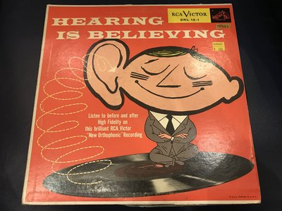 開心唱片 (HEARING IS BELIEVING / ) 二手 黑膠唱片 DD543