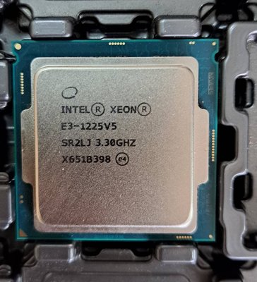 【CPU】二手CPU 英特爾 Intel®Xeon E3 1225v5《含稅價》