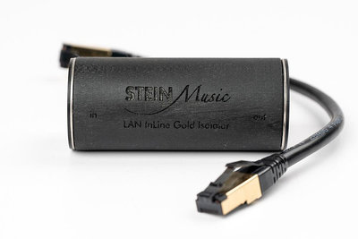 自取優惠【音逸音響】AV影音質感優化．網路 隔離濾波器》德國 Stein Music LAN InLine Gold Isolator
