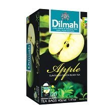 【即享萌茶坊】Dilmah帝瑪蘋果口味紅茶20茶包/盒促銷