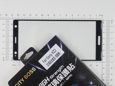 CITY BOSS Sony H8296 XZ2 螢幕保護貼鋼化膜 H8296黑 CB滿版3D玻璃框膠