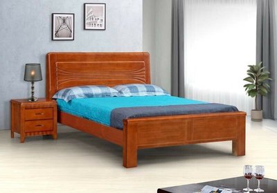床架105實木單人床加大4尺新雲集家具