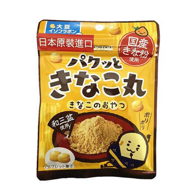 +東瀛go+Ogontoh 黃金糖 黃豆粉風味糖 30g 硬糖 和三盆砂糖 日本產黃豆粉 日本必買 日本原裝