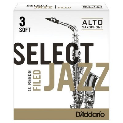【偉博樂器】全新免運 RICO Select Jazz 3 號SOFT 中音薩克斯風Alto Sax 3S 爵士竹片