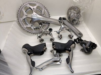 飛馬單車，Shimano 105/5700 銀版 二手中古 CT盤50/34，6700短腿後變 11/28飛輪