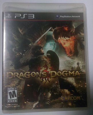 美國英文版 PS3 Dragon's Dogma 龍族教義 二手