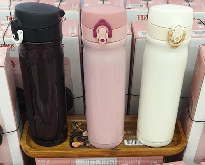 1/2前 THERMOS 膳魔師 不鏽鋼真空保溫瓶0.5L JMY-503-PRW (珠光白)，另有粉紅和深紫色可選eii文 青eii