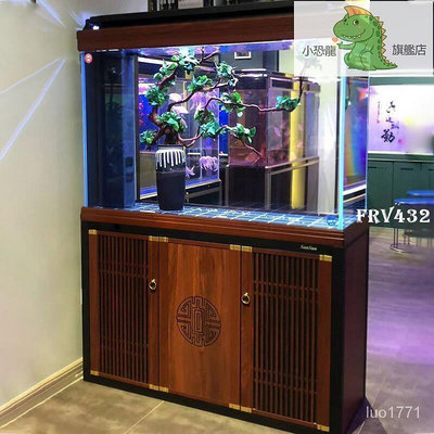 臺灣丨超白魚缸 客廳水族箱 大型落地家用底濾缸 小型HST系列魚缸