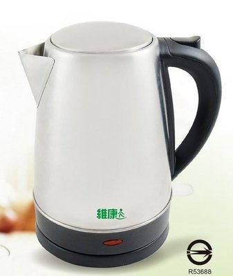 維康 1.8L 不鏽鋼快速電茶壺 WK-1870
