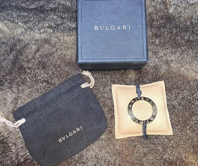 名品特搜站~Bvlgari正貨，已絕版95%新的Bvlgari.Bvlgari系列18K黃K金手鍊