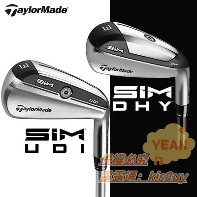 《高爾夫》新款Taylormade泰勒梅高爾夫球桿鐵木桿SIM DHY UDI 遠距離開球鐵