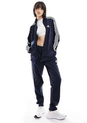 代購adidas Sportswear three stripe tracksuit 修身復古休閒運動套裝外套+長褲XS-2XL