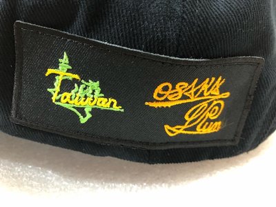 Osaka Marathon專案: EmbroFami 刺繡布章Taiwan+OsakaRUN 棒球帽 X2頂