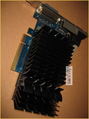 JULE 3C會社-華碩ASUS GT730-SL-2GD3-BRK GT730/靜音/短卡/保內/PCIE 顯示卡
