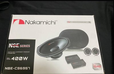 現貨 新款NAKAMICHI 日本中道正品NSE CS6957  6X9吋分音喇叭