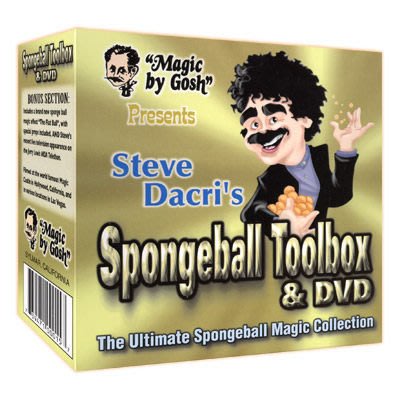 [魔術魂道具Shop] 美國原廠 ~ Spongeball Toolbox ~ 海綿球百寶箱 ~ 超值套餐組合!