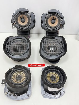 BENZ W202 93-97 (前期車用) BOSE 音響喇叭 車門喇叭組 重低音 (C36車拆下)(前後6顆1組)