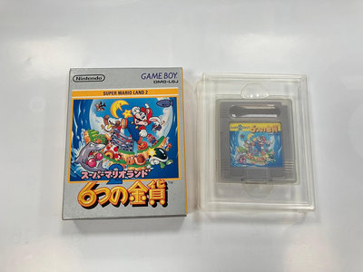 絕版收藏 正版 任天堂 Nintendo GAME BOY GB 卡帶 超級瑪莉歐樂園2 六個金幣